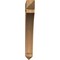 Ekena Millwork Thorton Arts & Crafts Rough Sawn Bracket, Western Red Cedar, 6"W x 46"D x 46"H BKT06X46X46THR03RWR - alternate 3